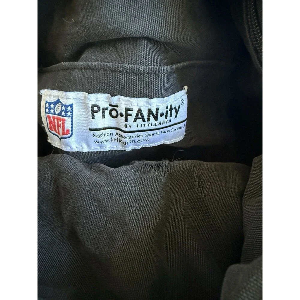 NFL Pittsburgh Steelers Jersey Tote Shoulder Bag Littlearth ProFanity Zipper